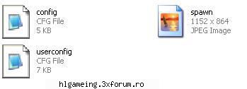 acesta este configul original al lu spawn ( abdi ) , este singurul config original .

il puteti :  3